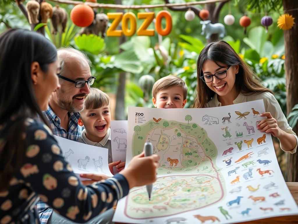 planowanie wizyty w zoo